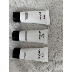 Chanel N°1 DE CHANEL CREME RICHE REVITALISANTE 5ml / .17fl oz x 3 SAMPLE TUBES